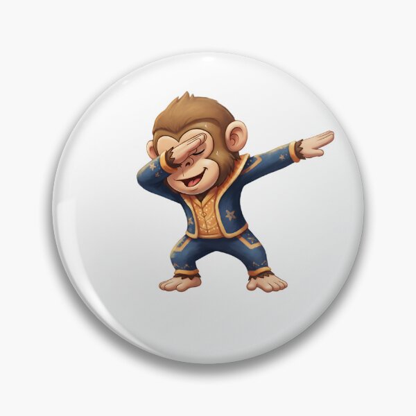 Item preview, Cool Dabbing Monkey – Funny Dancing Animal Hip Hop Dab Pose for Kids | Beak Bros Junior designed and sold by BeakBros.