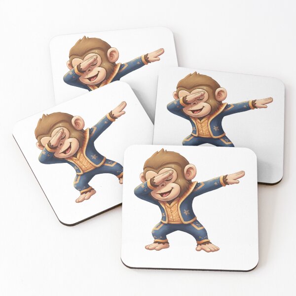 Item preview, Cool Dabbing Monkey – Funny Dancing Animal Hip Hop Dab Pose for Kids | Beak Bros Junior designed and sold by BeakBros.