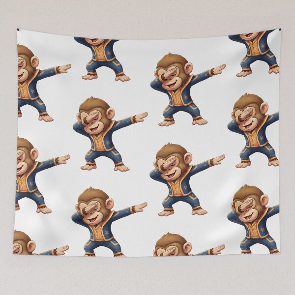 Item preview, Cool Dabbing Monkey – Funny Dancing Animal Hip Hop Dab Pose for Kids | Beak Bros Junior designed and sold by BeakBros.