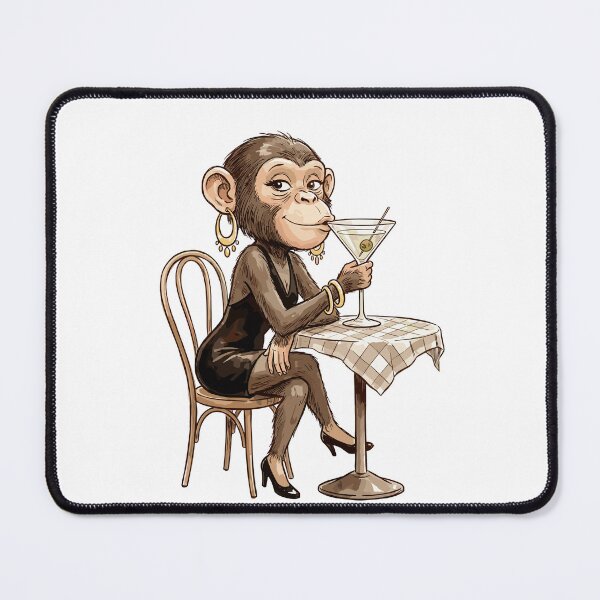 Item preview, Mob Wife Aesthetic: Martini Monkey designed and sold by bapupa.
