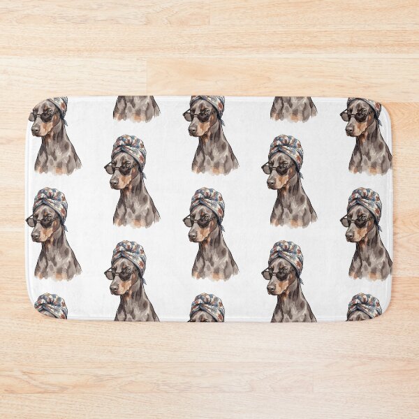 Item preview, Mob Wife Aesthetic: Silk Scarf Doberman	 designed and sold by bapupa.