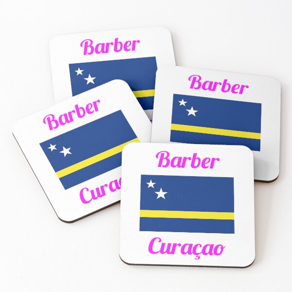 Item preview, Barber Curaçao - Stylish Prints, designed and sold by Fleetwood1994.
