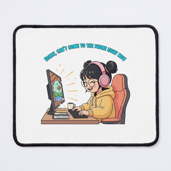 Item preview, Sorry Can’t Come To Phone Sticker designed and sold by octozap.