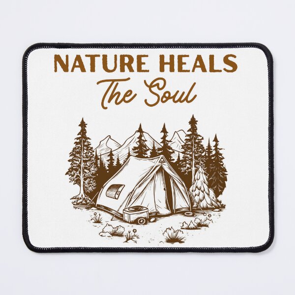 Item preview, Nature heals the soul designed and sold by Fersworks Bar. ⭐⭐⭐⭐⭐.