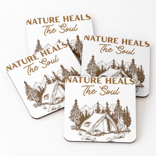 Item preview, Nature heals the soul designed and sold by Fersworks Bar. ⭐⭐⭐⭐⭐.