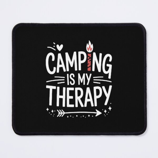 Item preview, Camping Therapy Outdoor designed and sold by CottonCandyPrin.