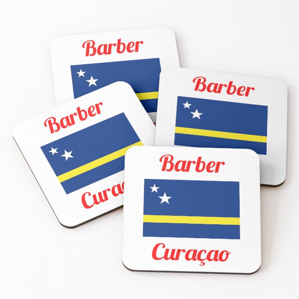 Item preview, Barber Curaçao - Stylish Prints, designed and sold by Fleetwood1994.