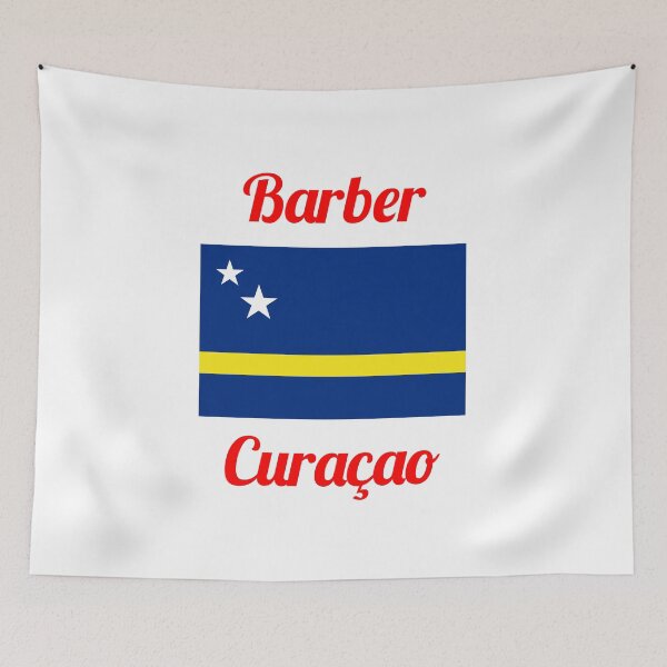 Item preview, Barber Curaçao - Stylish Prints, designed and sold by Fleetwood1994.