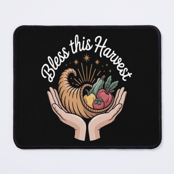 Item preview, Bless This Harvest Abundance In Every Hand Gratitude Season designed and sold by HaiharryCartoon.