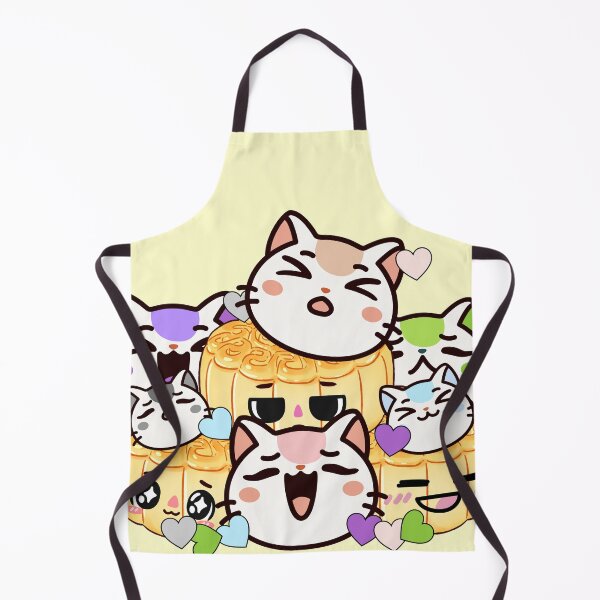 Item preview, Cute Cats and Mooncakes - Kawaii Japanese Snack designed and sold by Kanniax.