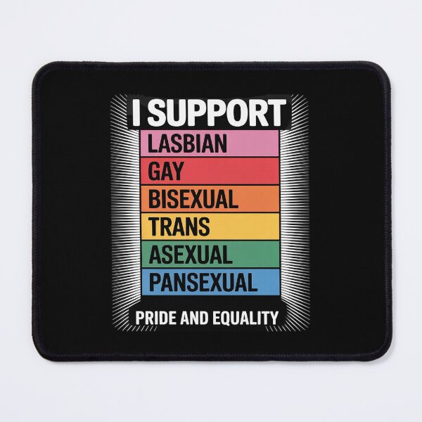 Item preview, Pride Month I Support LGBTQ Queer Rainbow Flag designed and sold by VerseFarm.