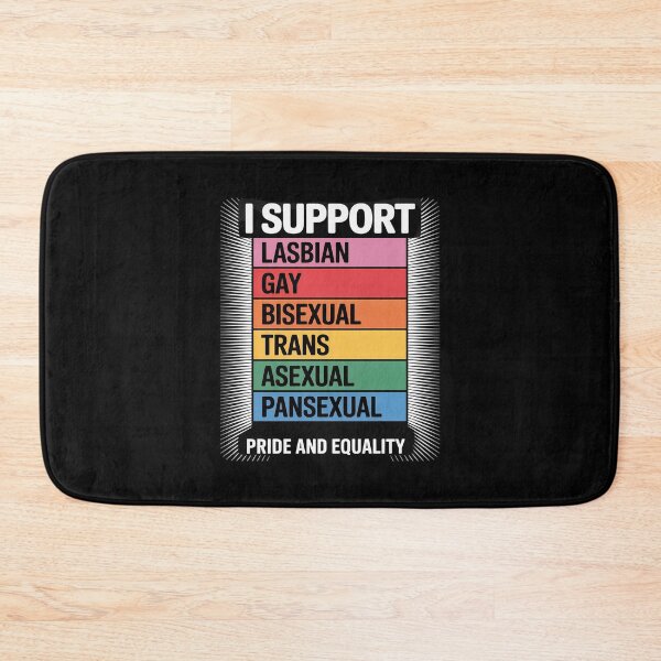 Item preview, Pride Month I Support LGBTQ Queer Rainbow Flag designed and sold by VerseFarm.
