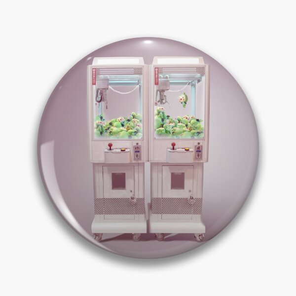 Item preview, Just One More Try – Kawaii Pink Claw Machine Arcade designed and sold by ZKOZKOHI.