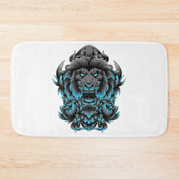 Item preview, Urban King – Cool Lion Portrait in Modern Art Frame” designed and sold by Fouziaart08.