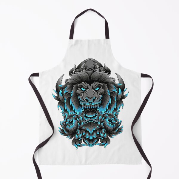 Item preview, Urban King – Cool Lion Portrait in Modern Art Frame” designed and sold by Fouziaart08.