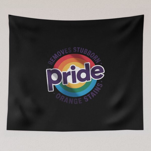 Item preview, Pride Removes Stubborn Orange Stains Pride Month LGBTQ designed and sold by VerseFarm.