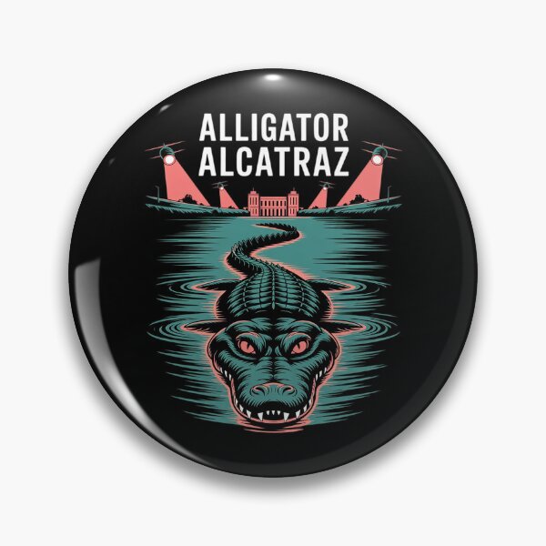 Item preview, Alligator Alcatraz3 copy designed and sold by DigitaldeligArt.