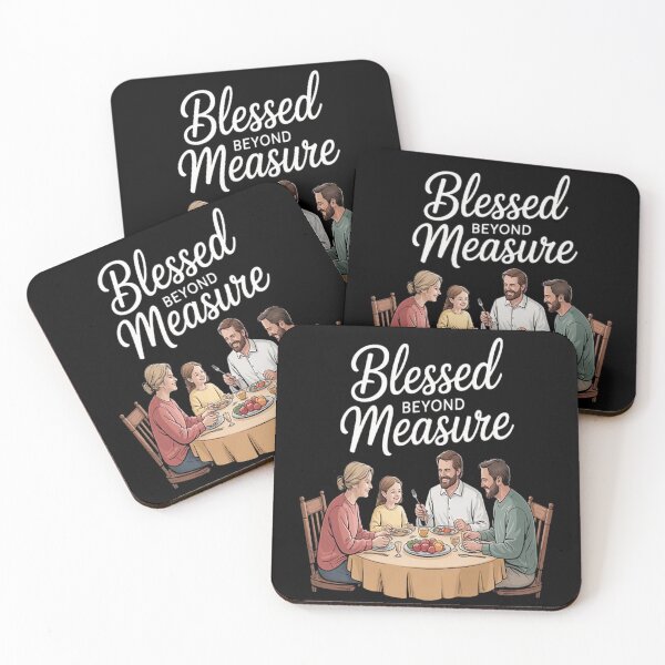 Item preview, Blessed Beyond Measure Family Moments Of Grace Faith Family designed and sold by HaiharryCartoon.