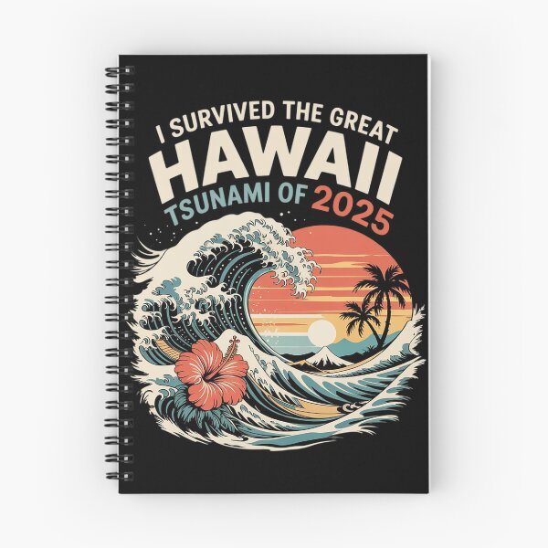 Item preview, I Survived The Great Hawaii Tsunami of 2025  6  designed and sold by MarkLeedsArt.