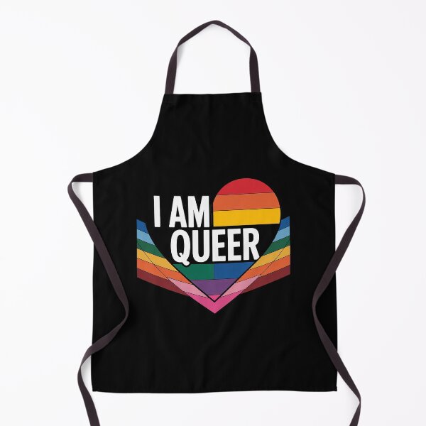 Item preview, Progress Pride Heart Flag - I Am Queer 1 designed and sold by VerseFarm.