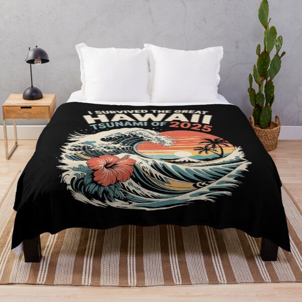 Item preview, I Survived The Great Hawaii Tsunami of 2025  6  designed and sold by MarkLeedsArt.