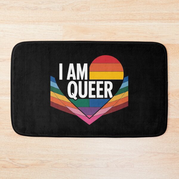 Item preview, Progress Pride Heart Flag - I Am Queer 1 designed and sold by VerseFarm.