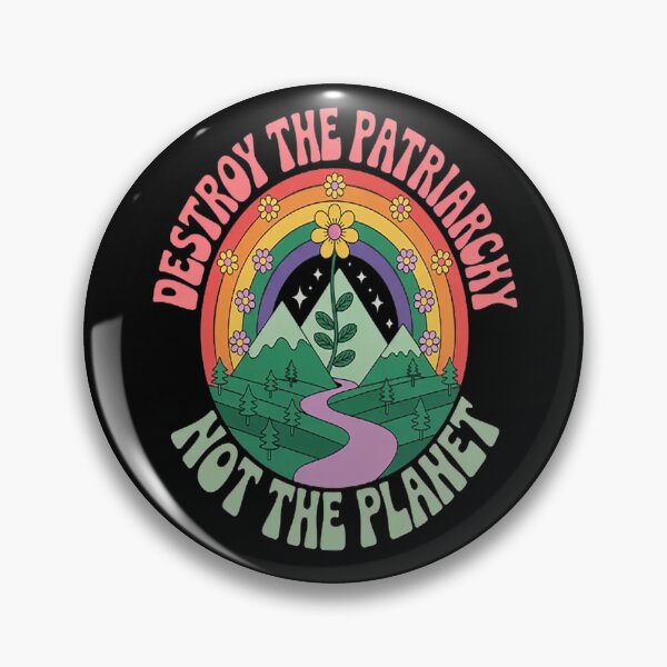 Item preview, Destroy the Patriarchy Not the Planet Feminist Feminism designed and sold by CottonCandyPrin.