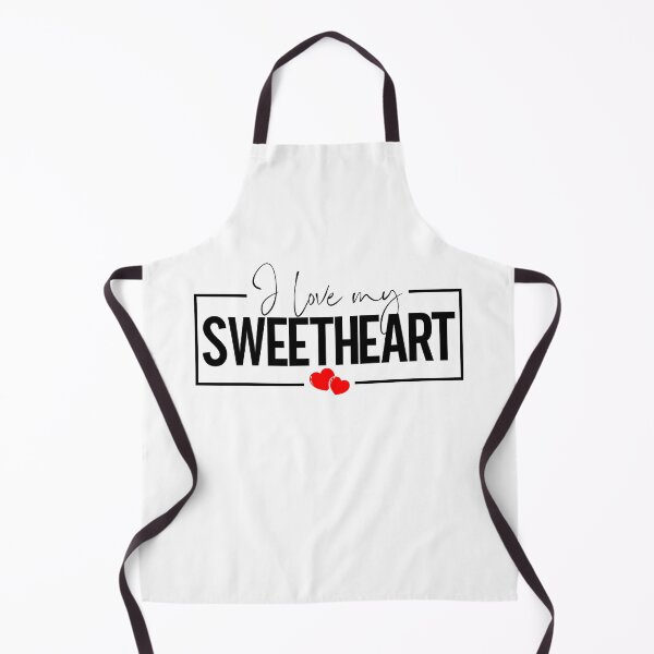 Item preview, I Love My Sweetheart - Perfect Love Typography Gift, B designed and sold by HGstudioDesign.