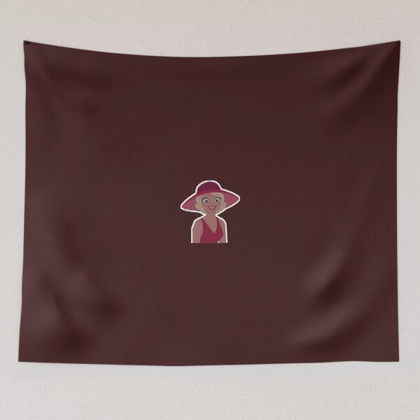 Item preview, Beautiful Girl Wearing Red Fitted T-Shirt | Stylish Casual Look designed and sold by VeenaArtStudio.