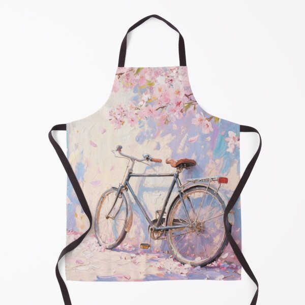 Item preview, Springtime Bloom: Vintage Bicycle Under Cherry Blossoms designed and sold by HappySproutArt.