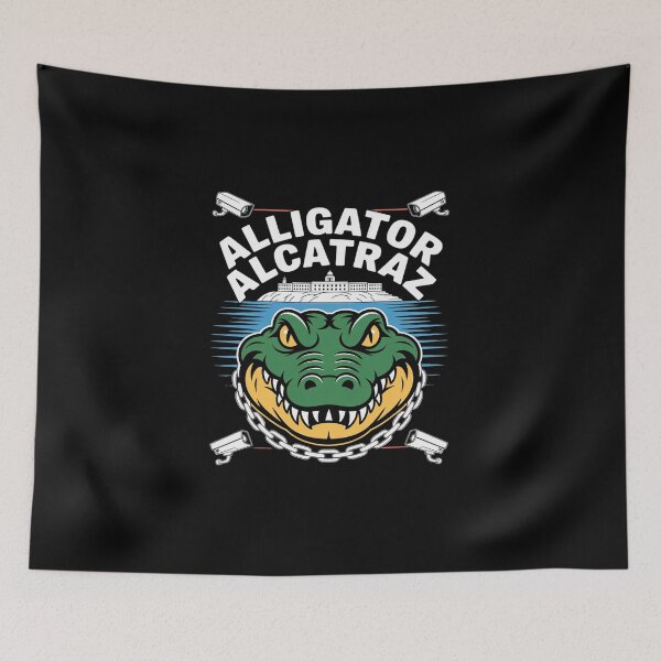 Item preview, Alligator Alcatraz9  designed and sold by DigitaldeligArt.