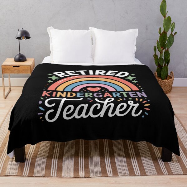 Item preview, Teach Love Inspire Boho Rainbow Retired Kindergarten Teacher designed and sold by RsFilsingerArt.