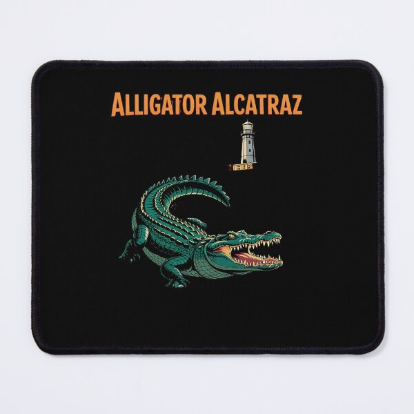 Item preview, Alligator Alcatraz10 designed and sold by DigitaldeligArt.