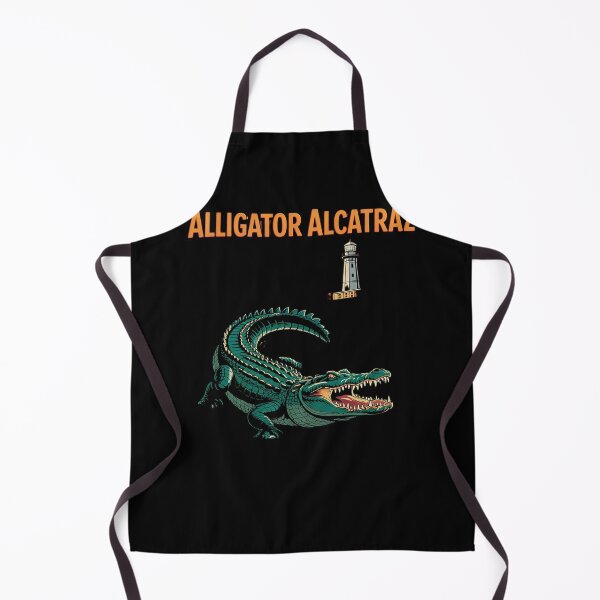 Item preview, Alligator Alcatraz10 designed and sold by DigitaldeligArt.