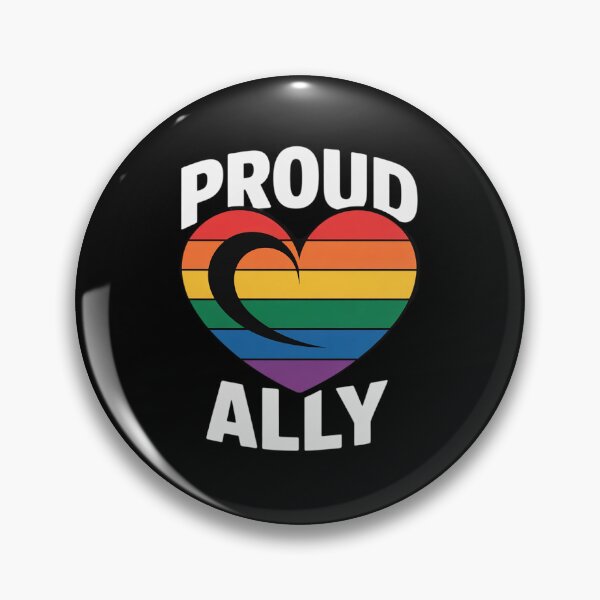 Item preview, Proud Ally Rainbow Lgbtq Gay Diversity Transgender Queer designed and sold by VerseFarm.