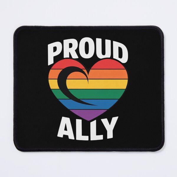 Item preview, Proud Ally Rainbow Lgbtq Gay Diversity Transgender Queer designed and sold by VerseFarm.