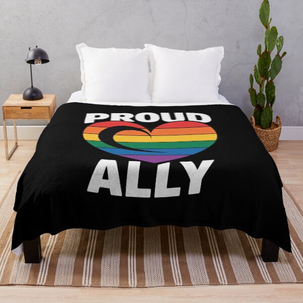 Item preview, Proud Ally Rainbow Lgbtq Gay Diversity Transgender Queer designed and sold by VerseFarm.