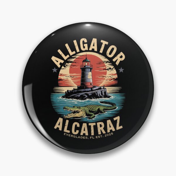 Item preview, Alligator Alcatraz11  designed and sold by DigitaldeligArt.