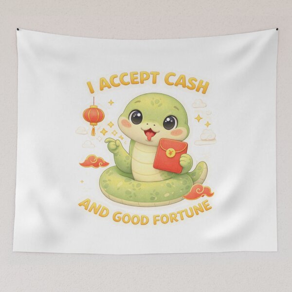 Item preview, I Accept Cash and Good Fortune designed and sold by The Kavi.