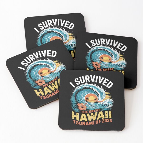 Item preview, I Survived The Great Hawaii Tsunami of 2025 8  designed and sold by MarkLeedsArt.
