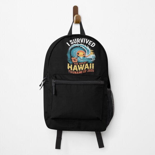 Item preview, I Survived The Great Hawaii Tsunami of 2025 8 designed and sold by MarkLeedsArt.
