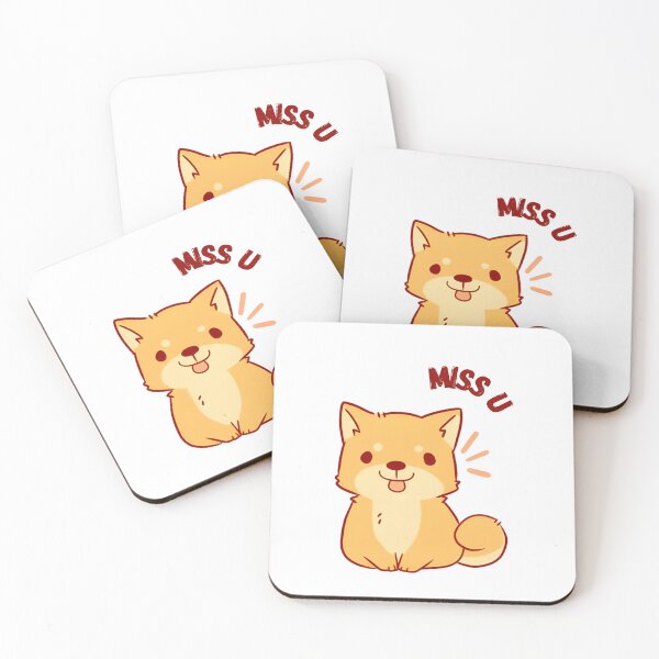 Item preview, Shiba Inu Saying Miss You designed and sold by IN Tales.