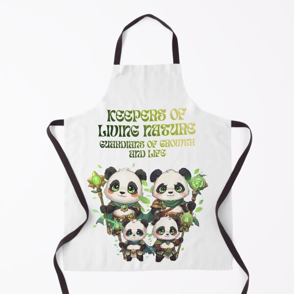 Item preview, Greenbloom Panda Family – Guardians of Nature’s Heart | Monzora Fantasy World designed and sold by Monzora.