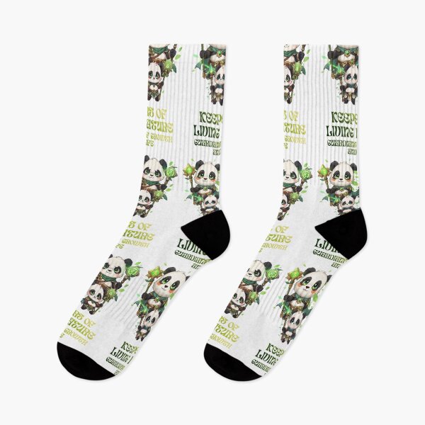 Item preview, Greenbloom Panda Family – Guardians of Nature’s Heart | Monzora Fantasy World designed and sold by Monzora.