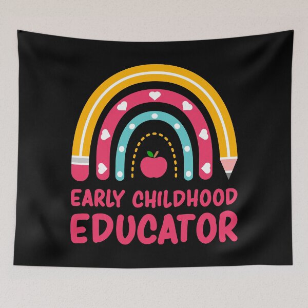 Item preview, Early Childhood Educator Rainbow designed and sold by TashaVector.