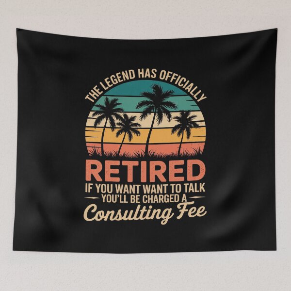 Item preview, The Legend Has Officially Retired If You Want To Talk designed and sold by MyzoToyota.