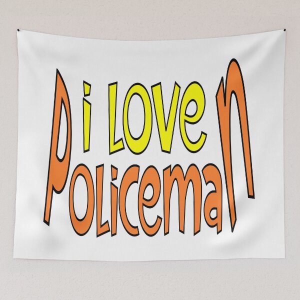Item preview, i love policeman- gift for policeman lovers designed and sold by sednalafandy79.