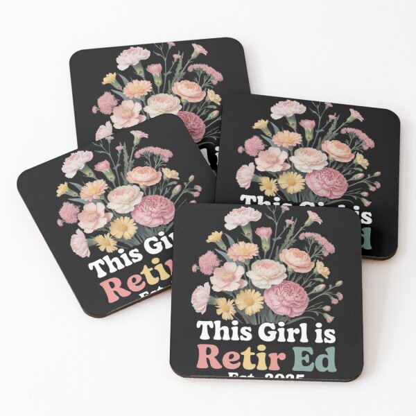 Item preview, This Girl Is Retired Est 2025 Women Retirement Floral  designed and sold by MyzoToyota.