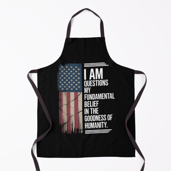 Item preview, Questioning My Belief in Humanity Distressed Flag designed and sold by NailMolisa.