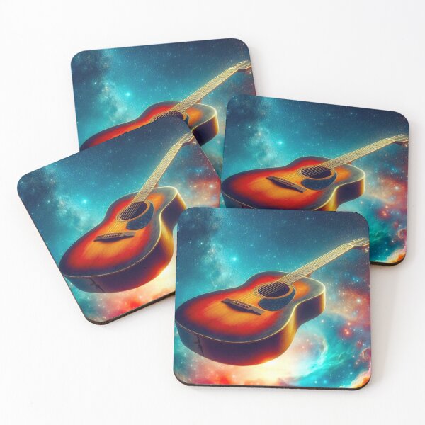 Item preview, Galactic Harmony – Acoustic Guitar in Space designed and sold by Dogandesighn.